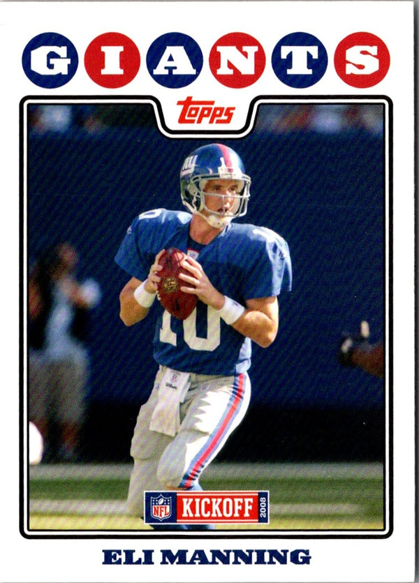 2008 Topps Kickoff Eli Manning #3