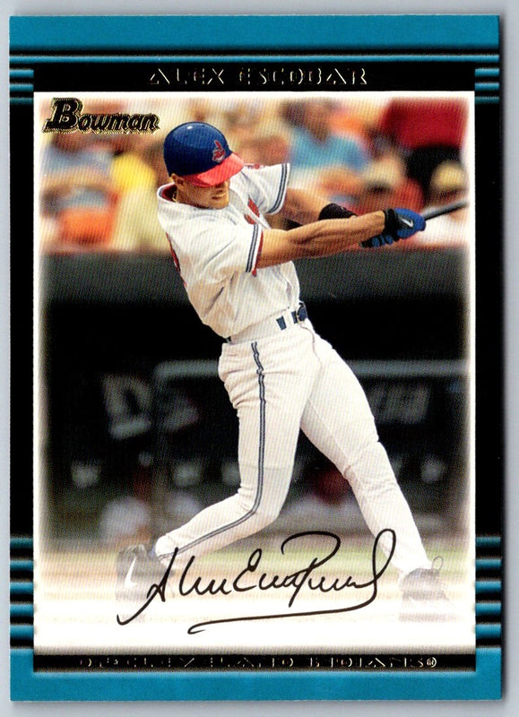 2002 Bowman Alex Escobar #140