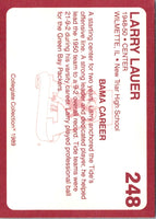 1989 Collegiate Collection Alabama Coke 580 Larry Lauer #248