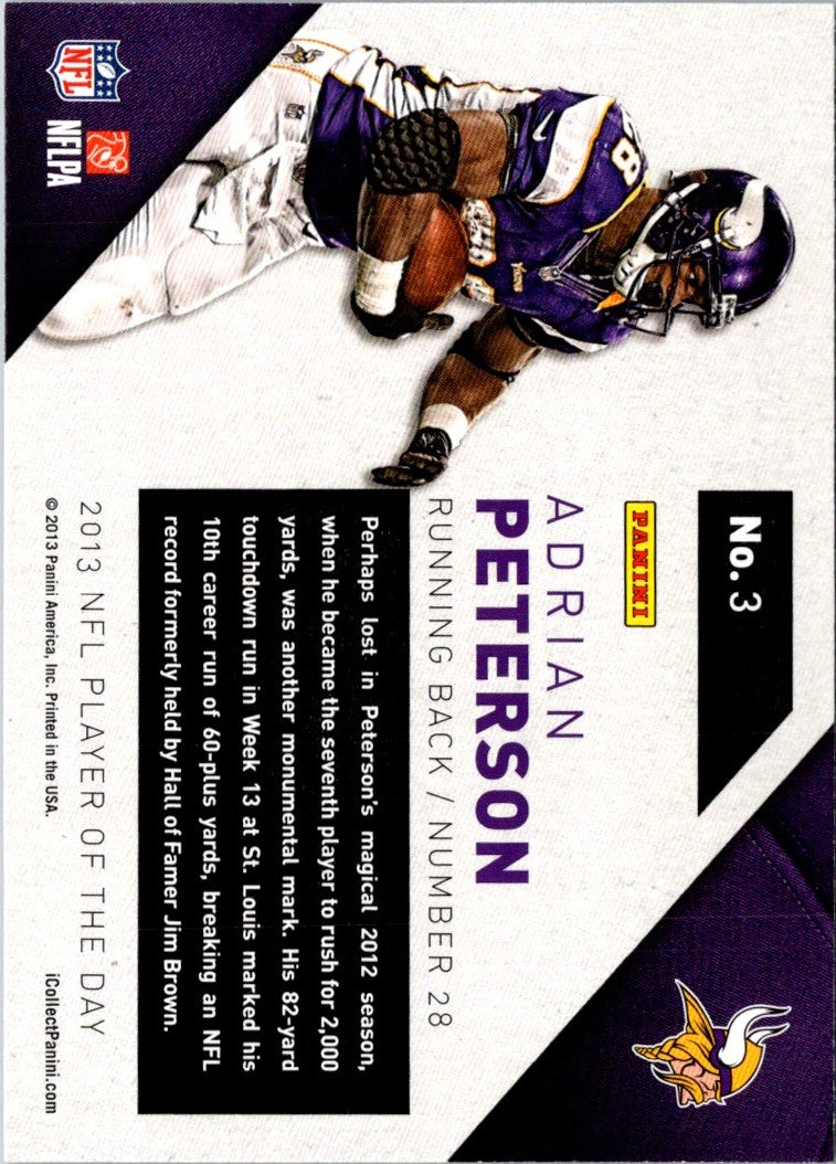 2013 Panini Adrian Peterson