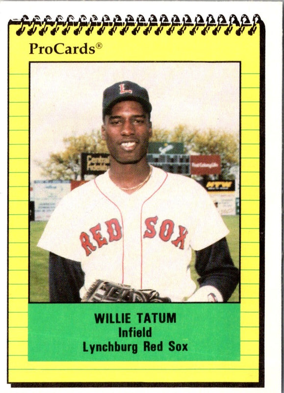 1991 ProCards Willie Tatum #1208