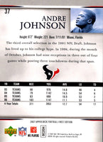 2007 Upper Deck First Edition Andre Johnson #37