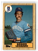 1987 Topps Tiffany Dennis Leonard