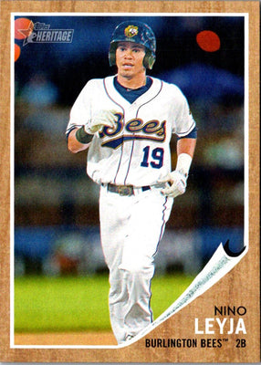 2011 Topps Heritage Minor League Nino Leyja #57