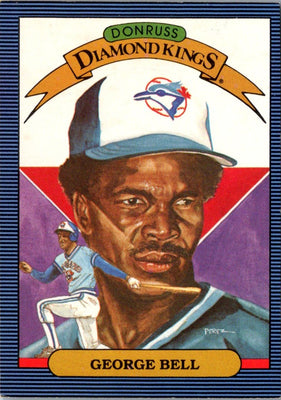 1986 Donruss Super Diamond Kings George Bell #4