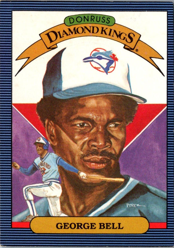 1986 Donruss Super Diamond Kings George Bell #4