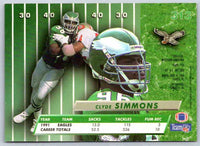 1991 Fleer Ultra Clyde Simmons #313