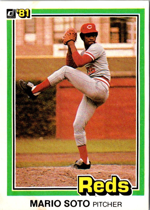 1981 Donruss Mario Soto #63