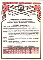1981 Donruss Dan Ford #54