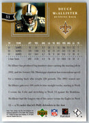 2004 Upper Deck Diamond Collection All-Star Lineup Deuce McAllister