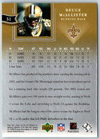 2004 Upper Deck Diamond Collection All-Star Lineup Deuce McAllister #51