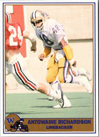 1992 Pacific Greats Washington Huskies Antowaine Richardson #52