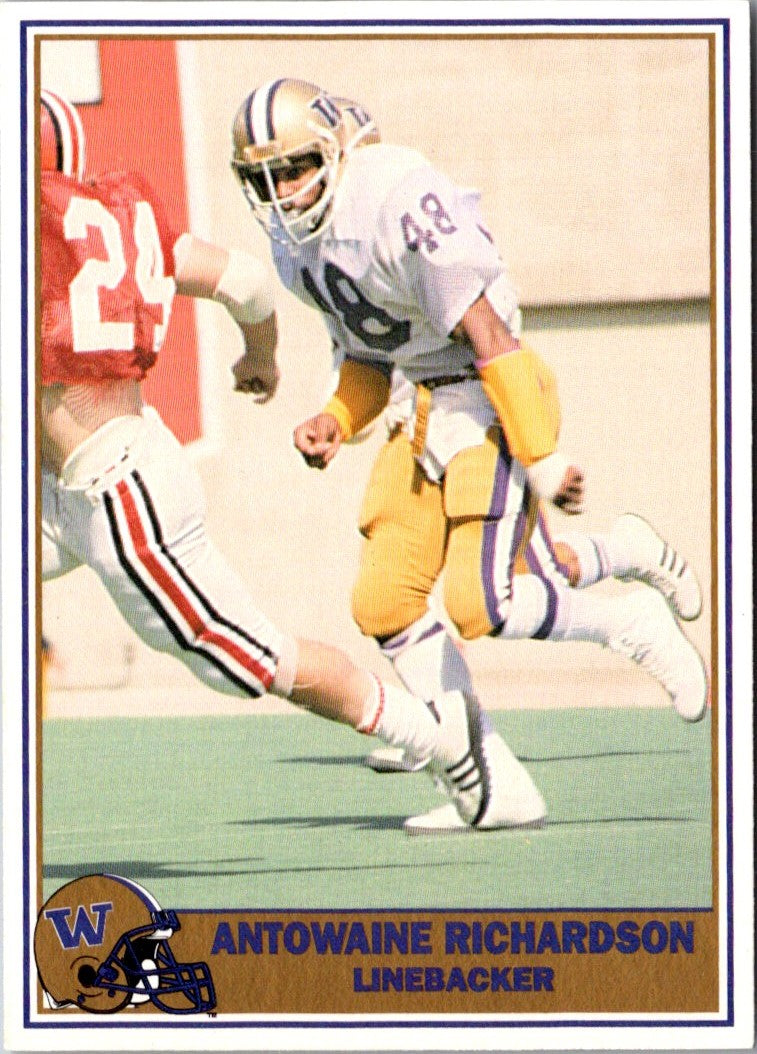 1992 Pacific Greats Washington Huskies Antowaine Richardson