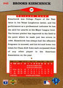 1996 Upper Deck Brooks Kieschnick