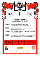 2021 Donruss Kwity Paye #P-338