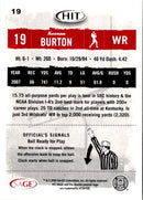 2008 SAGE HIT Keenan Burton