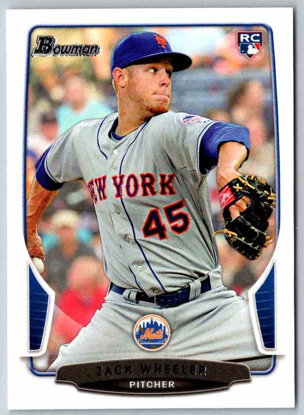 2014 Bowman Zack Wheeler #20