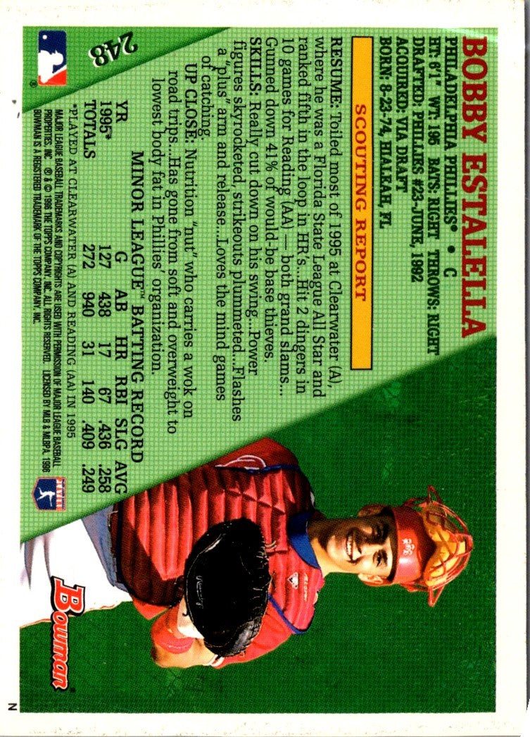 1996 Bowman Bobby Estalella