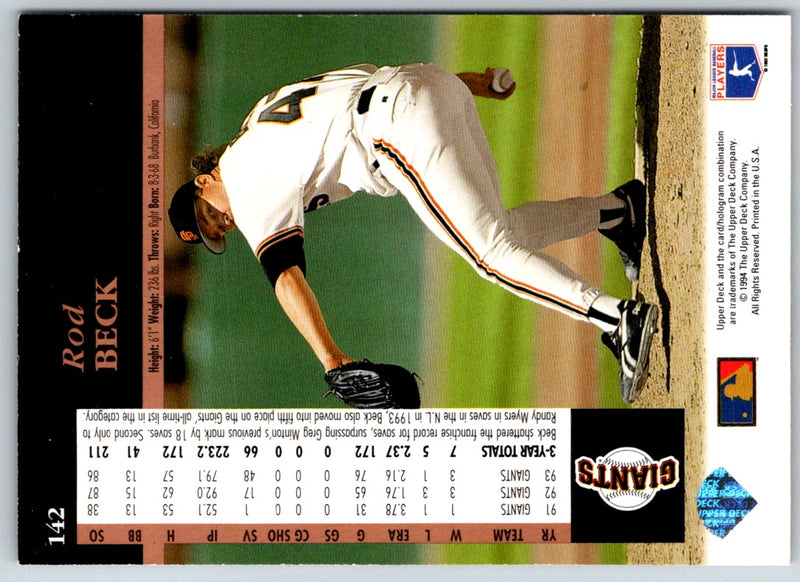 1993 Upper Deck Diamond Debuts Checklist