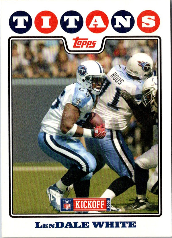 2008 Topps Kickoff LenDale White #77