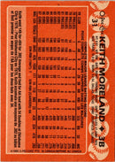1988 O-Pee-Chee Keith Moreland