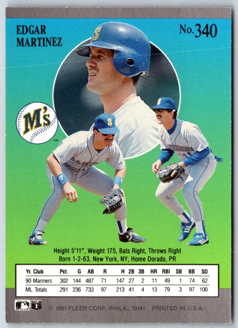 1991 Ultra Edgar Martinez