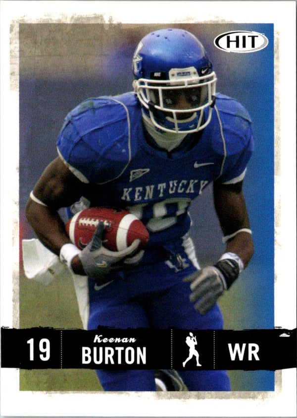 2008 SAGE HIT Keenan Burton #19