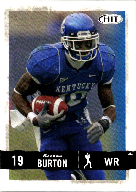 2008 SAGE HIT Keenan Burton #19