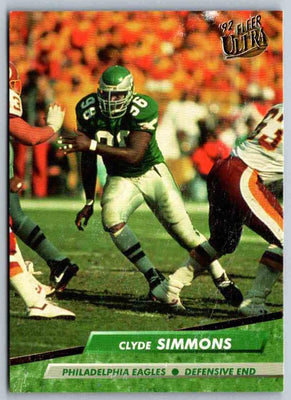 1991 Fleer Ultra Clyde Simmons #313