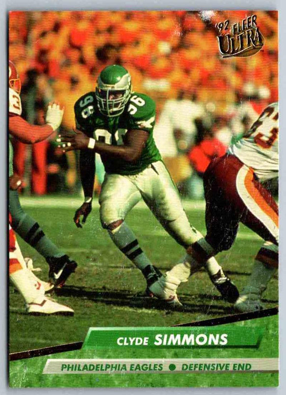 1991 Fleer Ultra Clyde Simmons #313