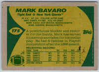 1989 Topps Mark Bavaro #175