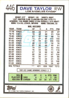 1992 Topps Dave Taylor #446