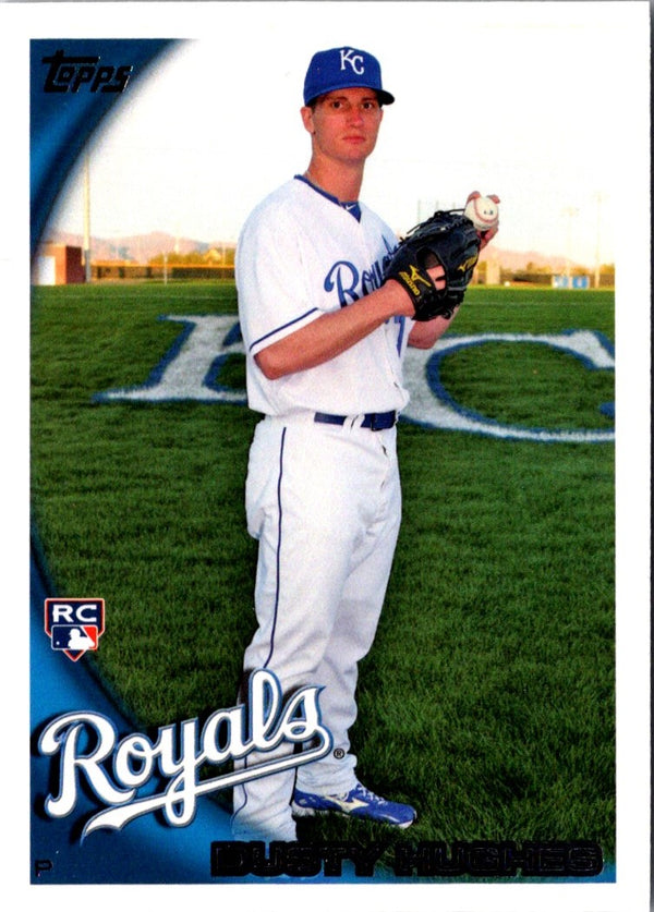 2010 Topps Dusty Hughes #524 Rookie