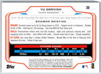 2014 Bowman Yu Darvish #30