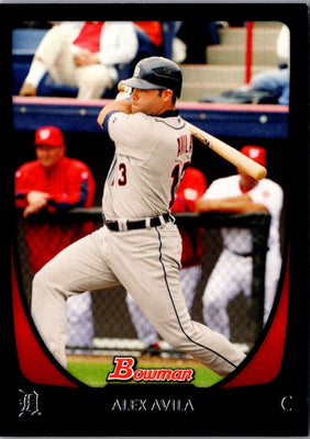 2011 Bowman Blue Alex Avila #2 /500 NM-MT