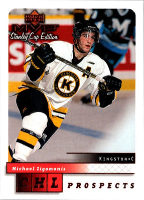 1999 Upper Deck MVP Stanley Cup Michael Zigomanis #215
