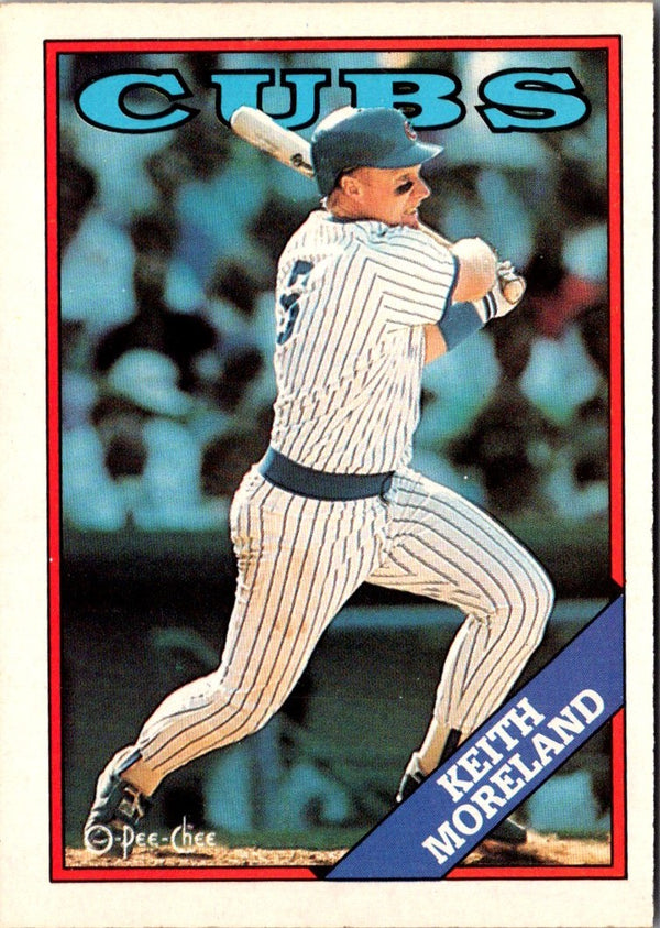 1988 O-Pee-Chee Keith Moreland #31