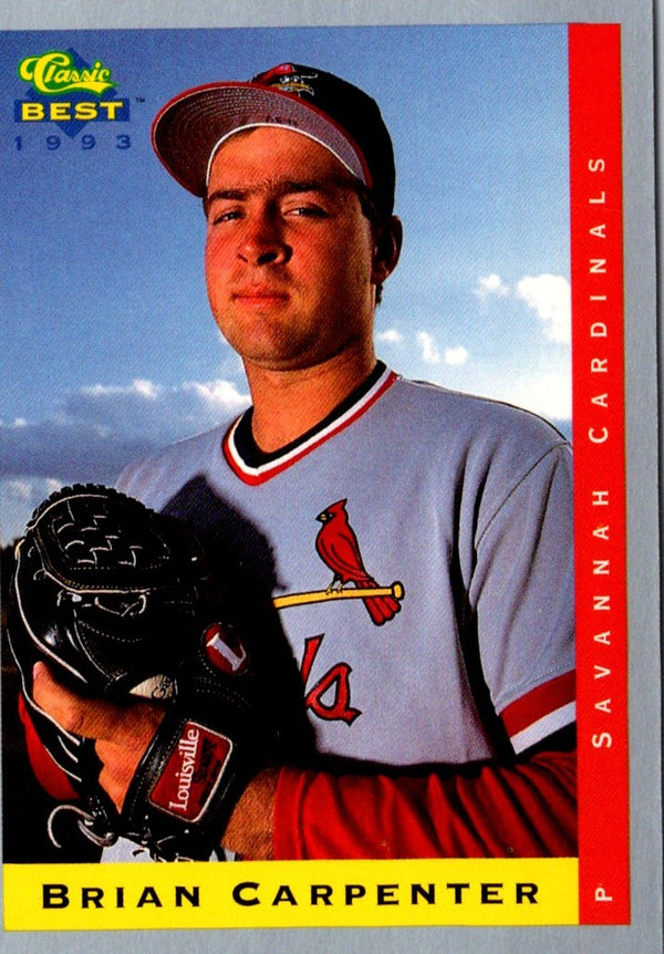 1993 Classic Best Brian Carpenter #129