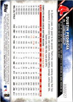 2016 Topps Holiday Baseball Dustin Pedroia #HMW27