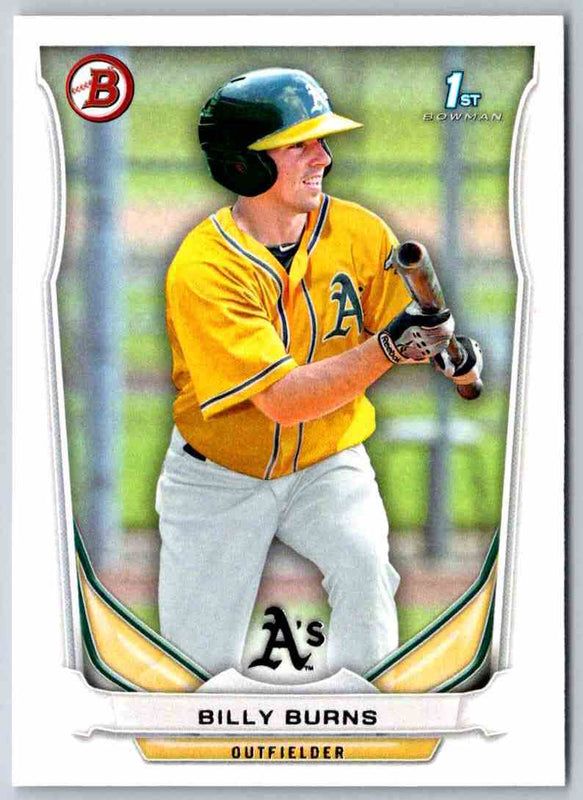 2014 Bowman Billy Burns #BP19