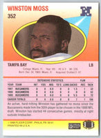 1990 Fleer Winston Moss #352