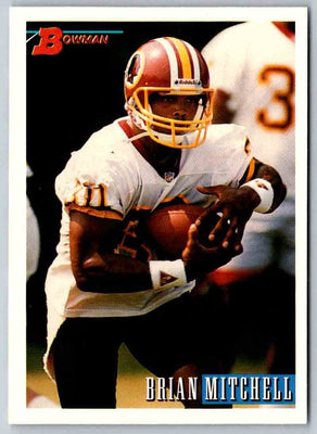 1993 Bowman Football Brian Mitchell #355