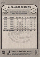 2011 O-Pee-Chee Alexandre Burrows