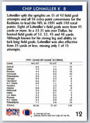 1992 Proset Chip Lohmiller