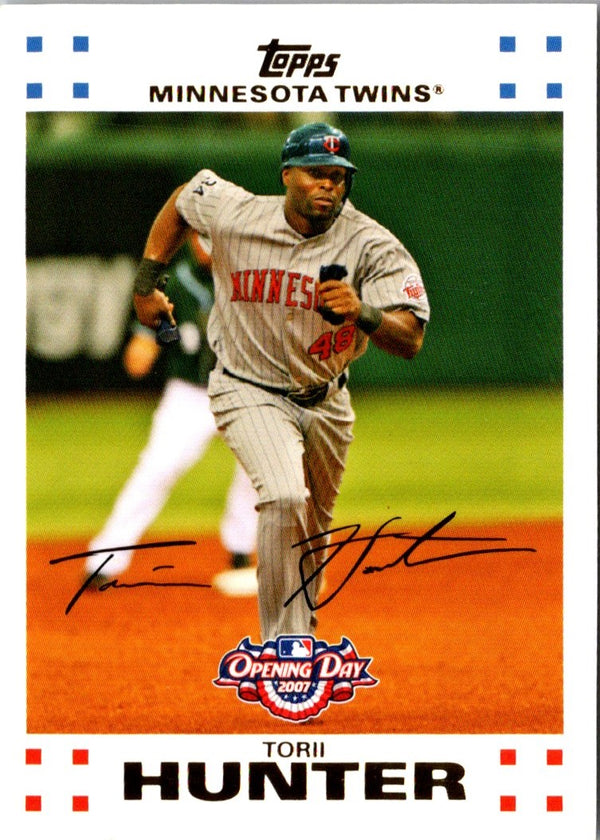 2007 Topps Chrome Torii Hunter #152