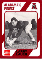 1989 Collegiate Collection Alabama Coke 580 Larry Lauer #248