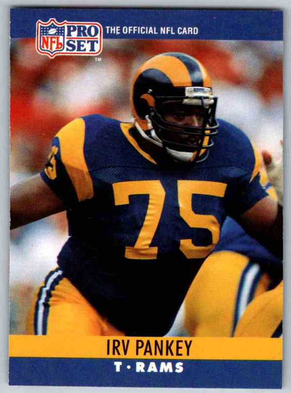 1990 Pro Set Irv Pankey #172