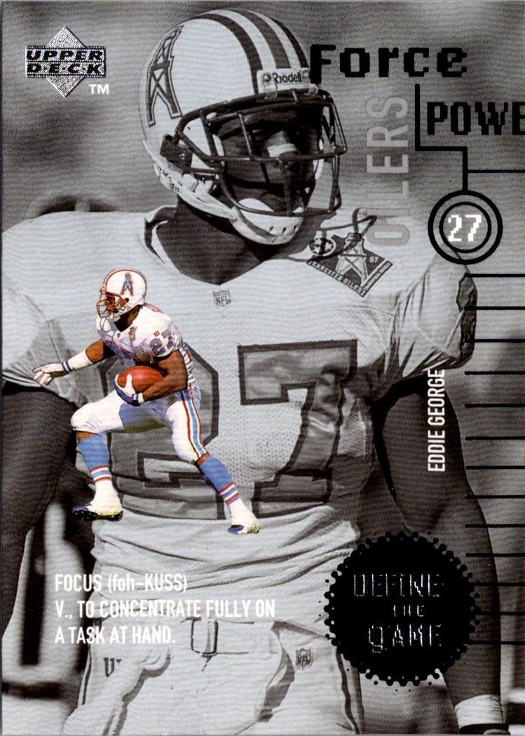 1998 Upper Deck Define the Game Eddie George