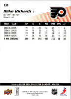 2009 Collector's Choice Player's Club Mike Richards #131