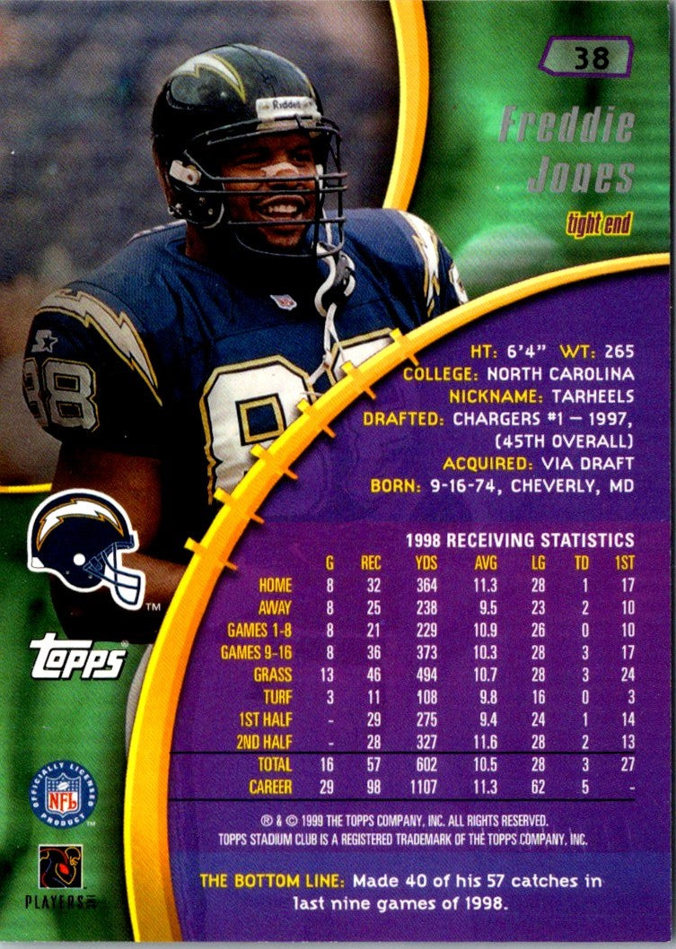 1999 Stadium Club Freddie Jones